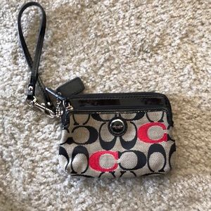 Coach wristlet